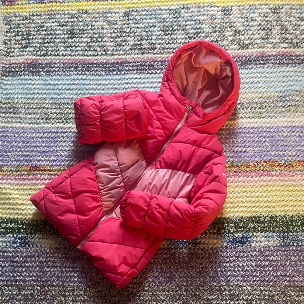 Columbia Light Pink Puffer Jacket